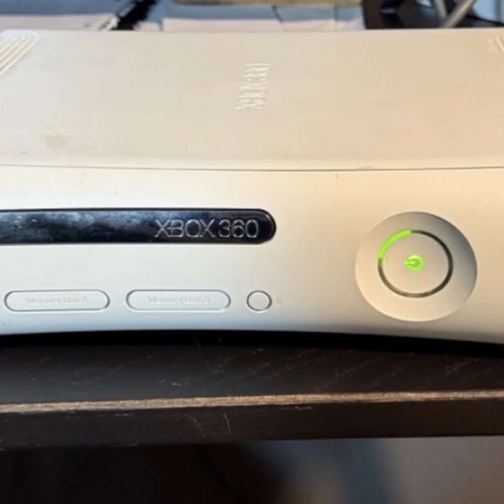 Original XBOX 360 20GB White Console Bundle Fully Tested & Working